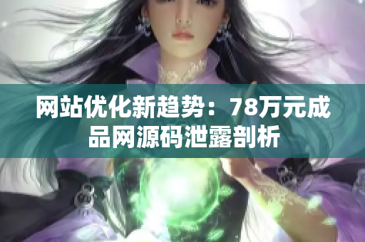网站优化新趋势：78万元成品网源码泄露剖析
