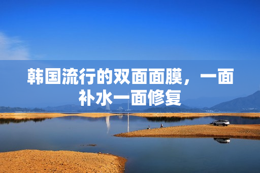 韩国流行的双面面膜，一面补水一面修复