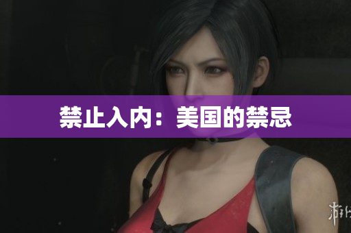 禁止入内：美国的禁忌