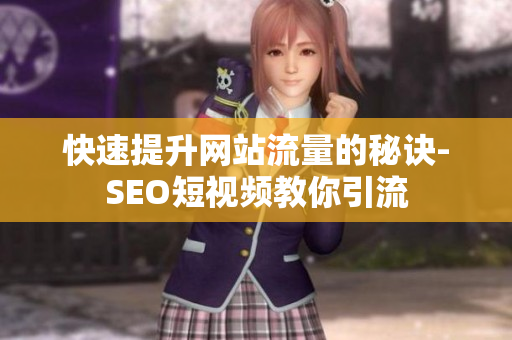 快速提升网站流量的秘诀-SEO短视频教你引流