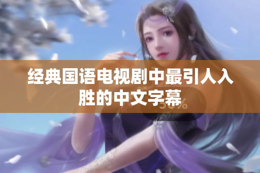 经典国语电视剧中最引人入胜的中文字幕