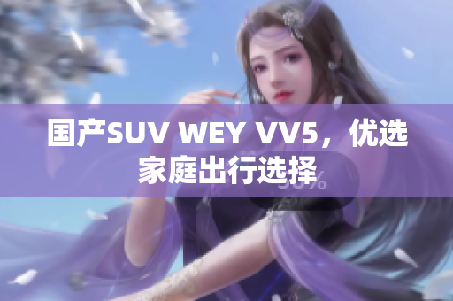 国产SUV WEY VV5，优选家庭出行选择