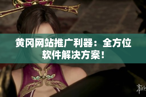 黄冈网站推广利器：全方位软件解决方案！