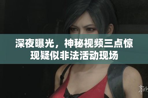 深夜曝光，神秘视频三点惊现疑似非法活动现场