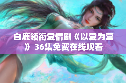 白鹿领衔爱情剧《以爱为营》 36集免费在线观看