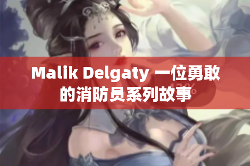 Malik Delgaty 一位勇敢的消防员系列故事