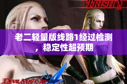 老二轻量版线路1经过检测，稳定性超预期
