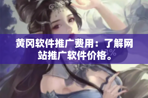 黄冈软件推广费用：了解网站推广软件价格。
