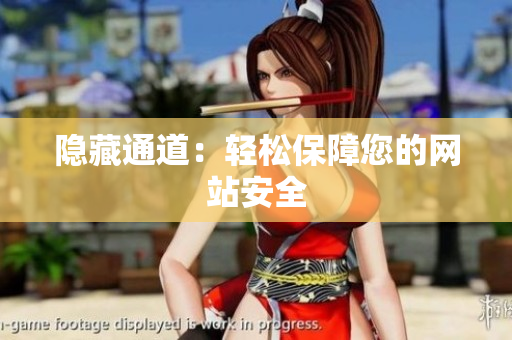 隐藏通道：轻松保障您的网站安全