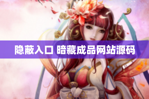 隐蔽入口 暗藏成品网站源码
