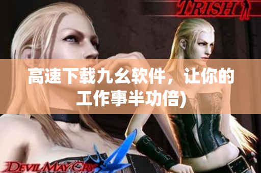 高速下载九幺软件，让你的工作事半功倍)