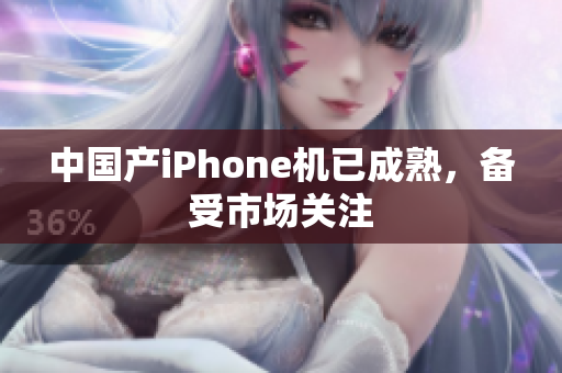 中国产iPhone机已成熟，备受市场关注