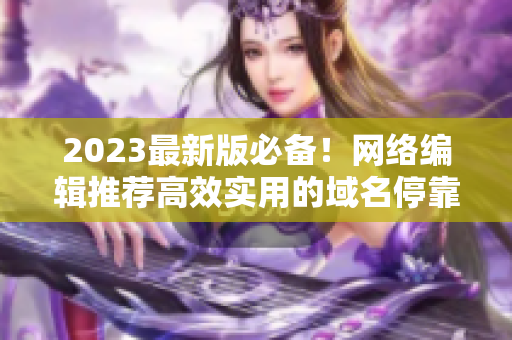 2023最新版必备！网络编辑推荐高效实用的域名停靠盘应用程序