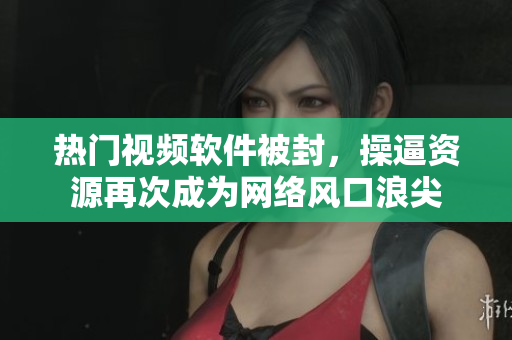 热门视频软件被封，操逼资源再次成为网络风口浪尖