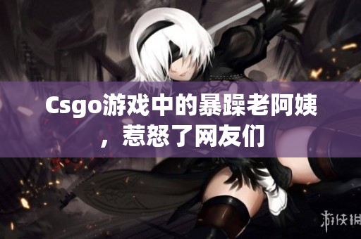 Csgo游戏中的暴躁老阿姨，惹怒了网友们