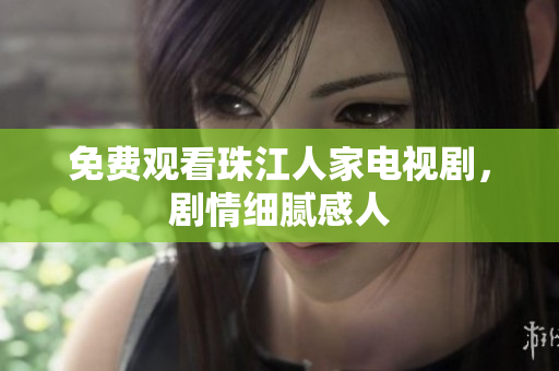 免费观看珠江人家电视剧，剧情细腻感人