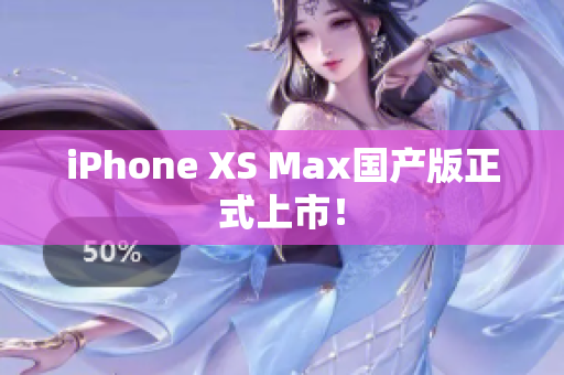 iPhone XS Max国产版正式上市！
