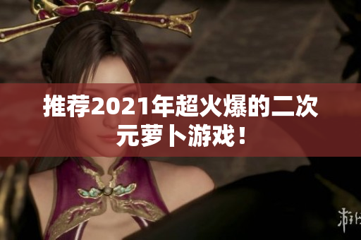 推荐2021年超火爆的二次元萝卜游戏！