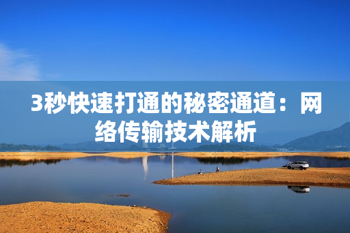 3秒快速打通的秘密通道：网络传输技术解析