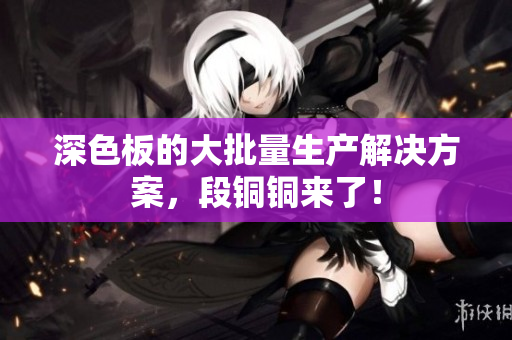 深色板的大批量生产解决方案，段铜铜来了！