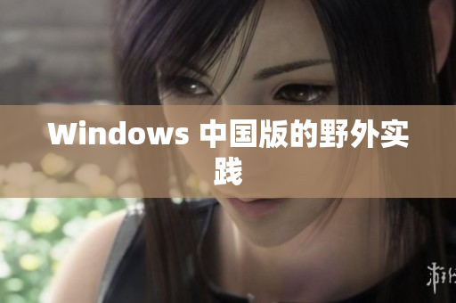 Windows 中国版的野外实践