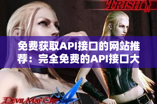 免费获取API接口的网站推荐：完全免费的API接口大全