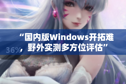 “国内版Windows开拓难，野外实测多方位评估”