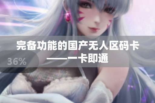 完备功能的国产无人区码卡——一卡即通