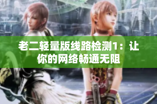 老二轻量版线路检测1：让你的网络畅通无阻