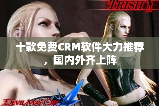 十款免费CRM软件大力推荐，国内外齐上阵