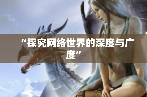 “探究网络世界的深度与广度”