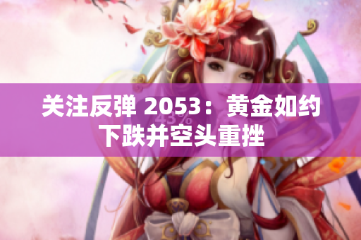 关注反弹 2053：黄金如约下跌并空头重挫