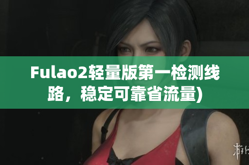 Fulao2轻量版第一检测线路，稳定可靠省流量)