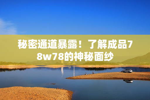 秘密通道暴露！了解成品78w78的神秘面纱