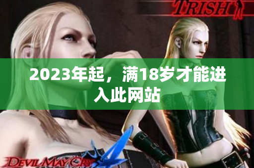 2023年起，满18岁才能进入此网站