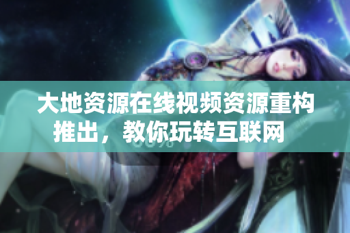 大地资源在线视频资源重构推出，教你玩转互联网  