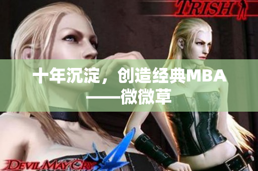 十年沉淀，创造经典MBA——微微草