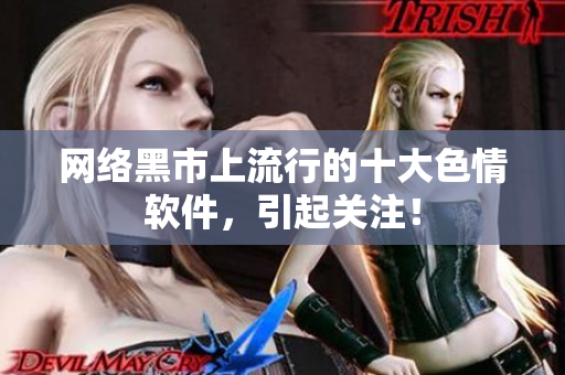 网络黑市上流行的十大色情软件，引起关注！
