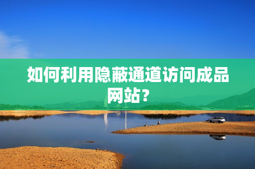 如何利用隐蔽通道访问成品网站？