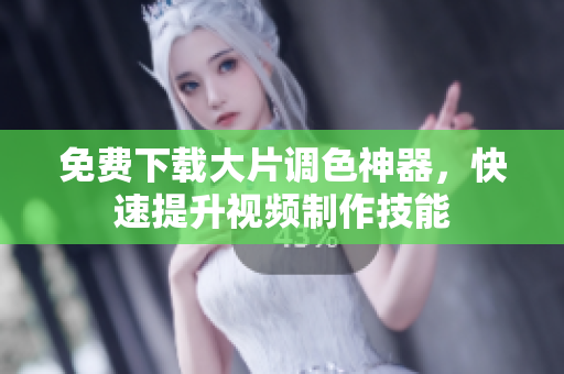免费下载大片调色神器，快速提升视频制作技能