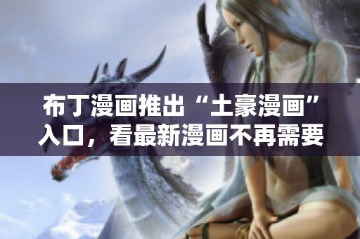 布丁漫画推出“土豪漫画”入口，看最新漫画不再需要翻翻袋底