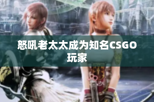怒吼老太太成为知名CSGO玩家