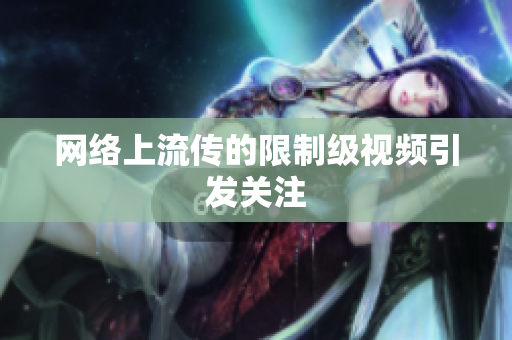 网络上流传的限制级视频引发关注