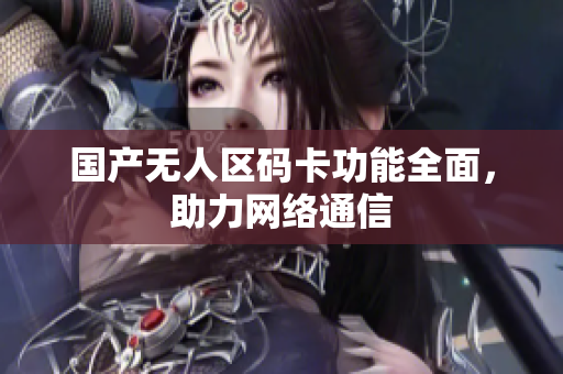 国产无人区码卡功能全面，助力网络通信