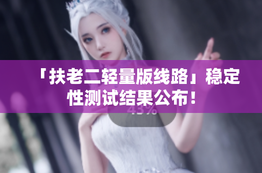 「扶老二轻量版线路」稳定性测试结果公布！