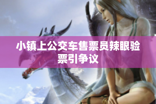 小镇上公交车售票员辣眼验票引争议