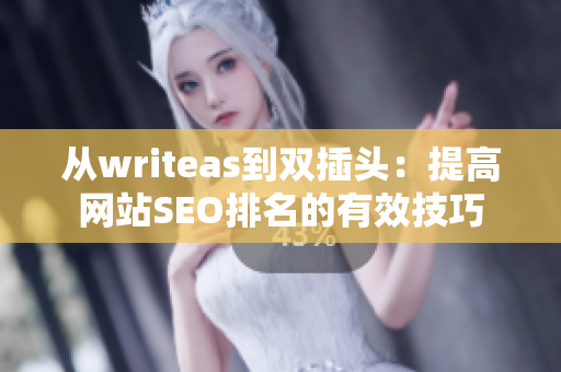 从writeas到双插头：提高网站SEO排名的有效技巧