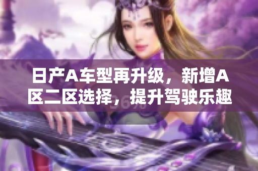 日产A车型再升级，新增A区二区选择，提升驾驶乐趣