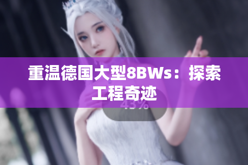 重温德国大型8BWs：探索工程奇迹