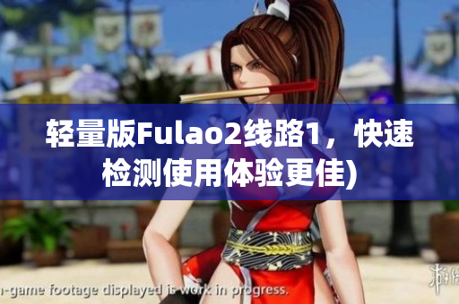 轻量版Fulao2线路1，快速检测使用体验更佳)
